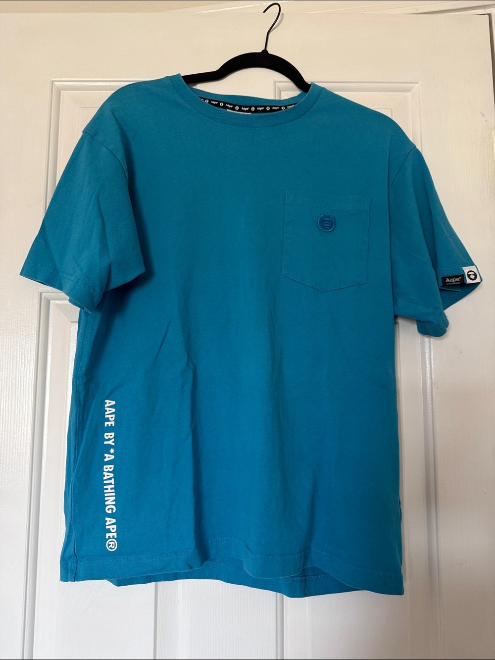 Aape by A Bathing Ape Teal Pocket T-Shirt